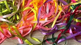 Просто попробуй сделать самый простой стежок: легко вышивать лентами DIY мастер-класс