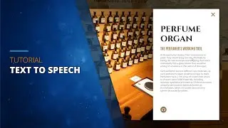 Tutorial: Text To Speech - Automatic Narration of Texts inside Virtual Tours