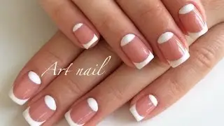 Французский Маникюр (Френч) и Лунный Маникюр! Дизайн Ногтей! Nail Art