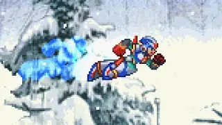 Mega Man X4 Frost Walrus Stage - Screen Scroll Glitch