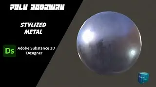 Stylized Metal - Substance Designer