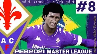 SIGNING THE NEW RONALDINHO!! TRANSFER NEWS! PES 2021 Fiorentina Master League | Full Manual | #8
