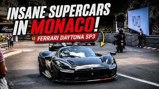 Swiss Millionaire driving his Ferrari Daytona Sp3 in Monaco