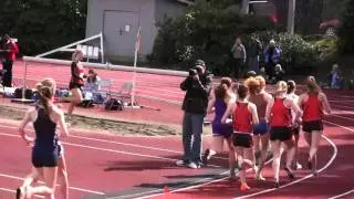 2011 Lewis and Clark Spring Break Invitational Women's 1500m (middle)
