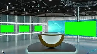 News Studio Free Background Video Green Screen, Best Green Screen Effects 019