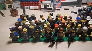Lego человечки поют Гимн России и смотрят парад