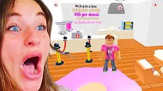 I Built a $10,000 Donut Shop in Adopt Me! (Legends Voted!)