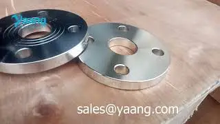 DIN 2576 A182 F304L Plate Flange DN25 PN16 - www.yaang.com