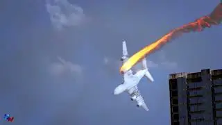Airplane Crash in Blender