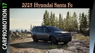 New 2025 Hyundai Santa Fe Three-Row Family SUV FirstLook