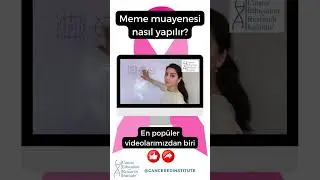 Hayat Kurtarıcı Kendi Kendine Meme Muayenesi Nasıl Yapılır? Herkesle paylaşın | #canceredinstitute