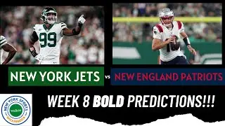 5 BOLD Predictions (Plus Score Prediction) For Jets vs Patriots!!!