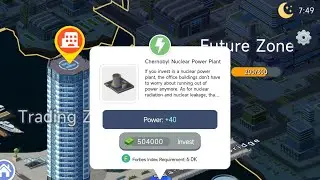 Idle office tycoon get rich, after new home 🏠 will be investing in nuclear ☢️  power plant