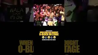 Chief Keef brought the whole O-Block on stage 😭🐐💯 