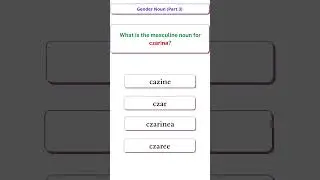 Gender Noun | (part - 3) | #shorts | #BasicEnglish