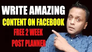 HOW TO WRITE POSTS ON FACEBOOK IN 2020 | Facebook Posts Planner