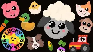 🐑🐥 Old MacDonald Had A Farm Nursery Rhyme! 🚜 Sensory Fun For Preschoolers 🐄🐷
