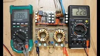 преобразователь напряжения для авто.усилителя 1кВт (2 часть)