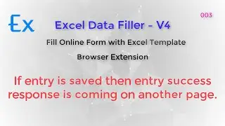 EDF4 - (03) If entry is saved then entry success response is coming on another page