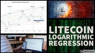 Litecoin price prediction using logarithmic regression