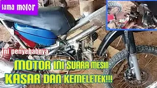 perbaiki motor zupiter z suara mesin kasar bunyi ketek2