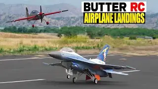 BUTTER RC Airplane Landings Compilation 2025