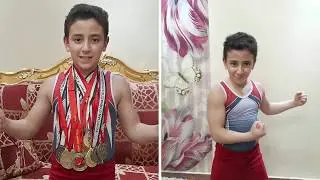 OMAR HULK 10  Flex challenge  #omar #hulk #خليك_فى_البيت #stay_at_home  #flex #challenge عمر محمود