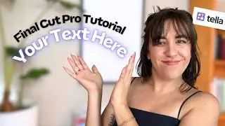 Adding Custom Text in Final Cut Pro for Beginners