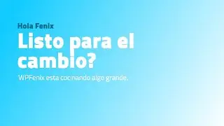 Que esta cocinando WPFenix