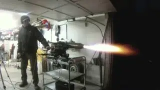 Turbojet engine thrust test