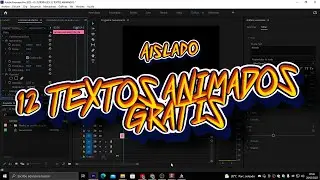 12 Textos Animados (Motion Titles) GRATIS para Premiere Pro🎬