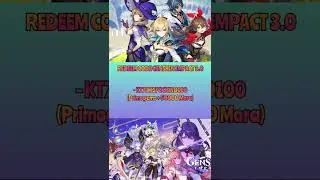 CODE REDEEM GENSHIN IMPACT VERSI 3.0