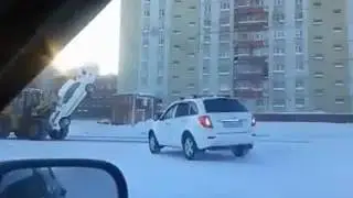 Суровый норильский эвакуатор