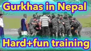 Nepal Army recruit training | Real Gurkhas Training in Nepal