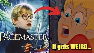 The Movie Where Macaulay Culkin Fights a Dragon (The Pagemaster)