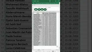 Apply Border ||#exceltech #youtubeshorts #exceltips #exceleducation #exceltricks #excel #spreadsheet