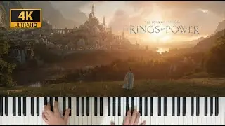 The Rings of Power Piano and Orchestral Cover + Synthesia Tutorial
