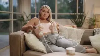 Using the Annabella Breast Pump with a hands-free pumping bra
