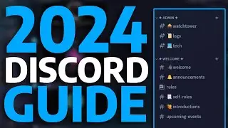 How to Create the ULTIMATE discord server 2024  (FREE TEMPLATE)