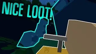 NICE LOOT! - Unturned HIDDEN BASE RAID with Tables