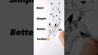 How to Draw Pikachu | Pokemon perfectly?! 😳 