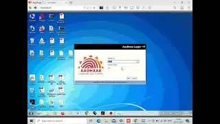 Aadhar software version 129-6 from 129-3 done on anydesk as auto updation was not working.