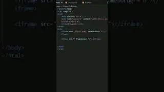 IFrame example html and css - Tamil