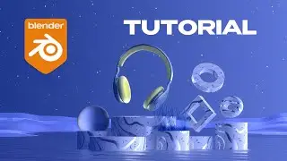 product environment / styleframes design  [blender tutorial]