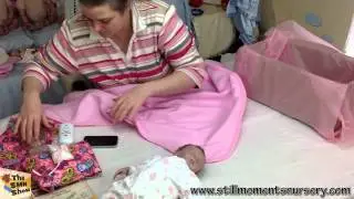 Reborn baby girl Sailor Daisy box packing - The SMN Show 