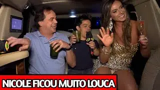 NICOLE, CARIOCA E PEDRINHO PASSARAM DOS LIMITES ENCHENDO A CARA