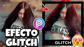 Cómo editar FOTOS en PICSART | EFECTO GLITCH | PICSART TUTORIAL | COMO USAR PICSART ❤️
