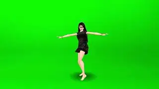 Sexy Girl Dance #9 // Green Screen
