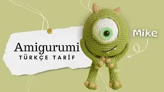 Amigurumi Mike/ Amigurumi Yazılı Türkçe Tarif