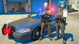 Police Ride Along With Daughter In GTA 5 RP